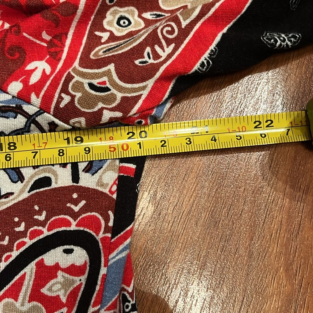 BNWOT Ruby Rd. Multicolor paisley top. - Picture 10 of 12